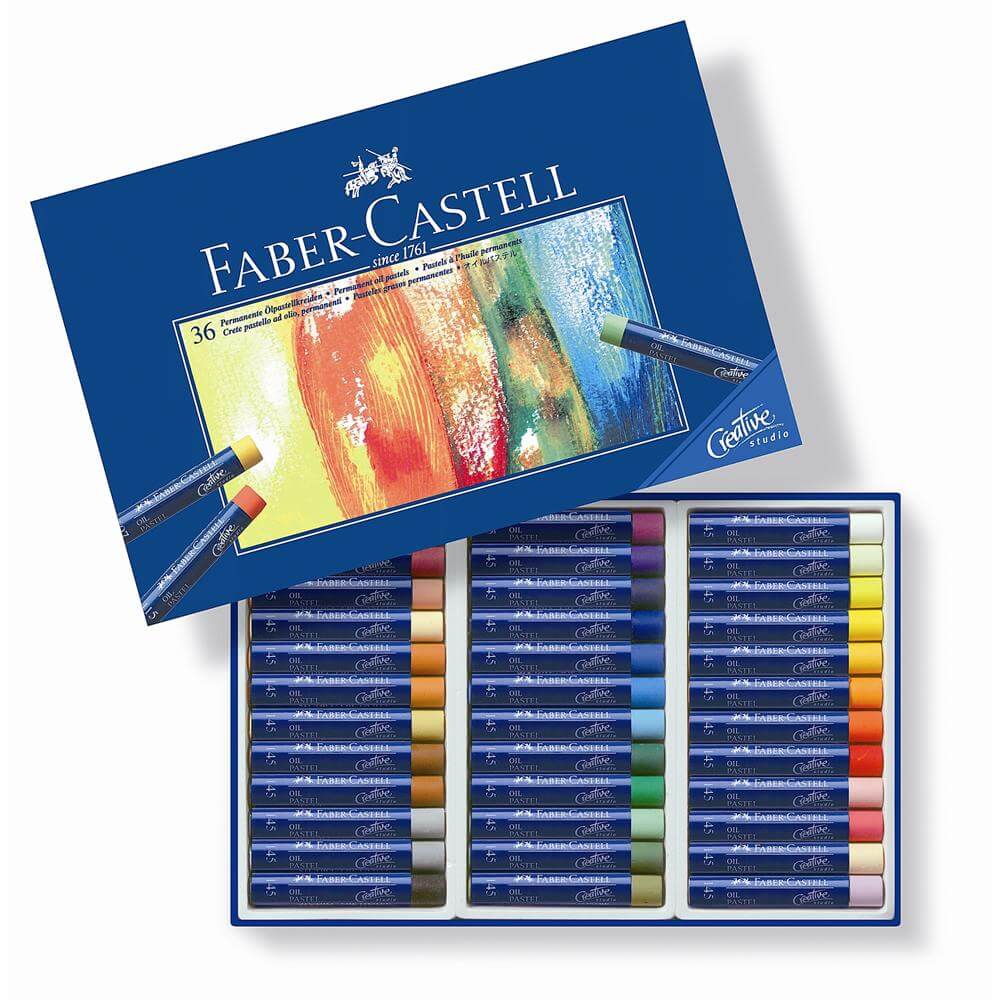 Faber Castell Box of 36 Oil Pastels
